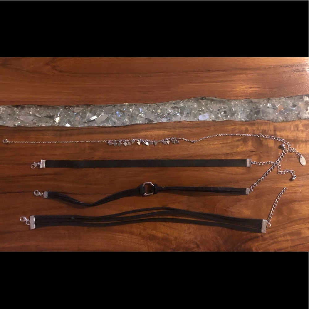 Choker necklaces